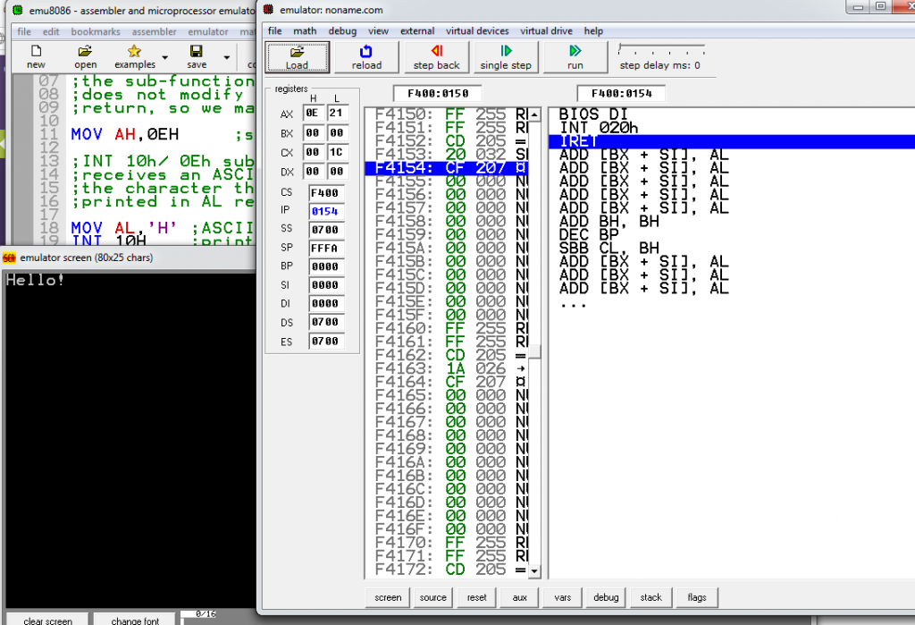 emu8086 code emu8086 code